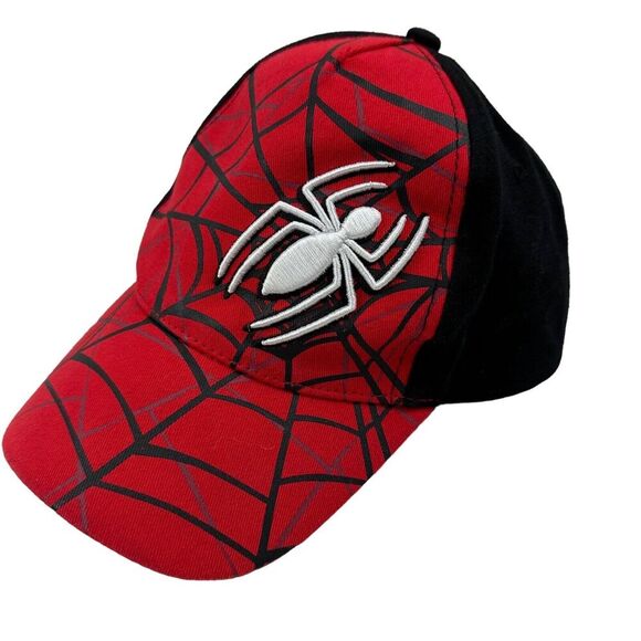 Spider-Man Baseball Hat Cap Marvel Comics Berkshire Fashions Youth Strapback - Picture 1 of 9